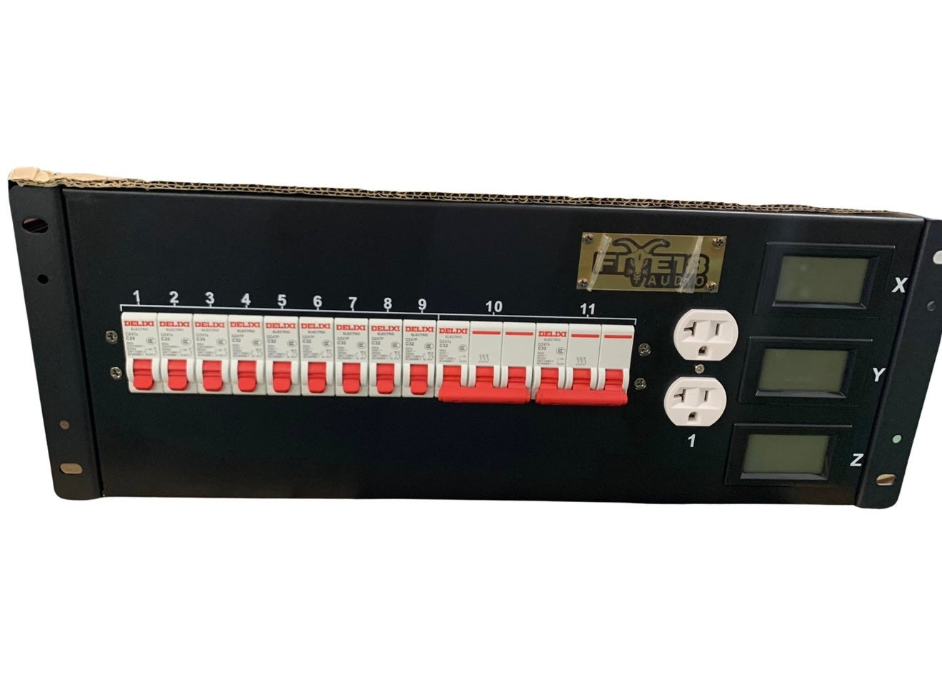 3 Phase Power Distro for Two Powersoft X4L