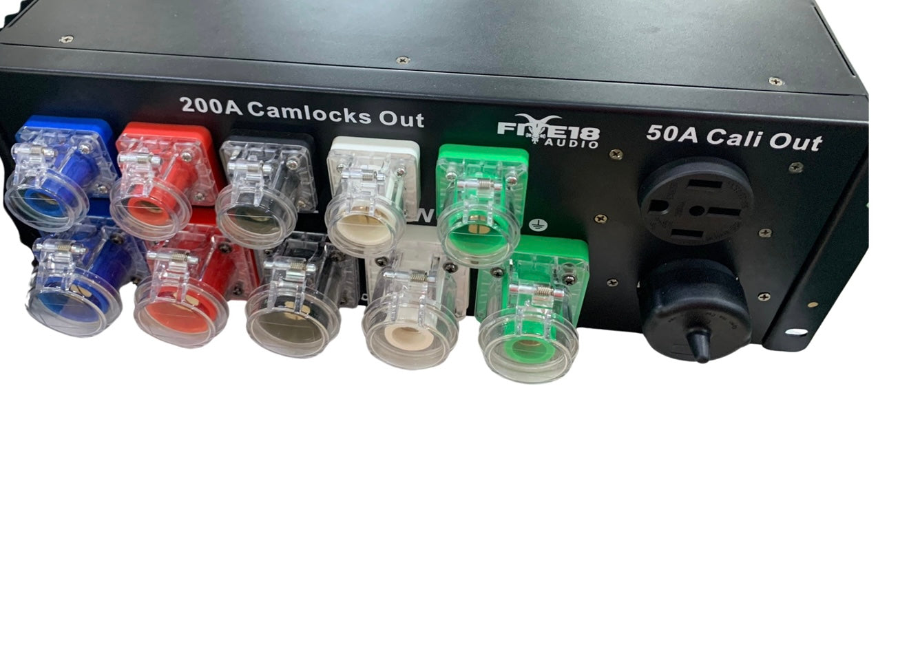 3 Phase Power Distro for Two Powersoft X4L