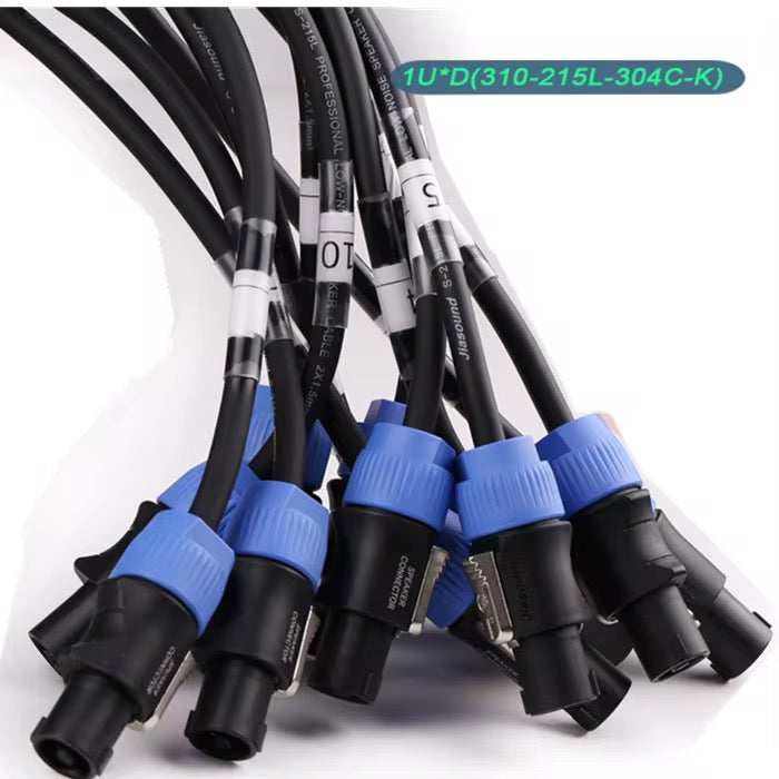 Speaker 12 speakon cable sound system audio audio cabinet panel bracket