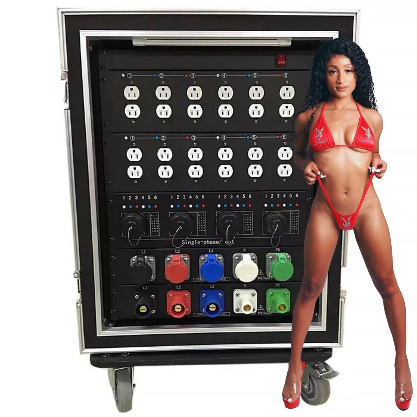 250amp Power Distro Rack