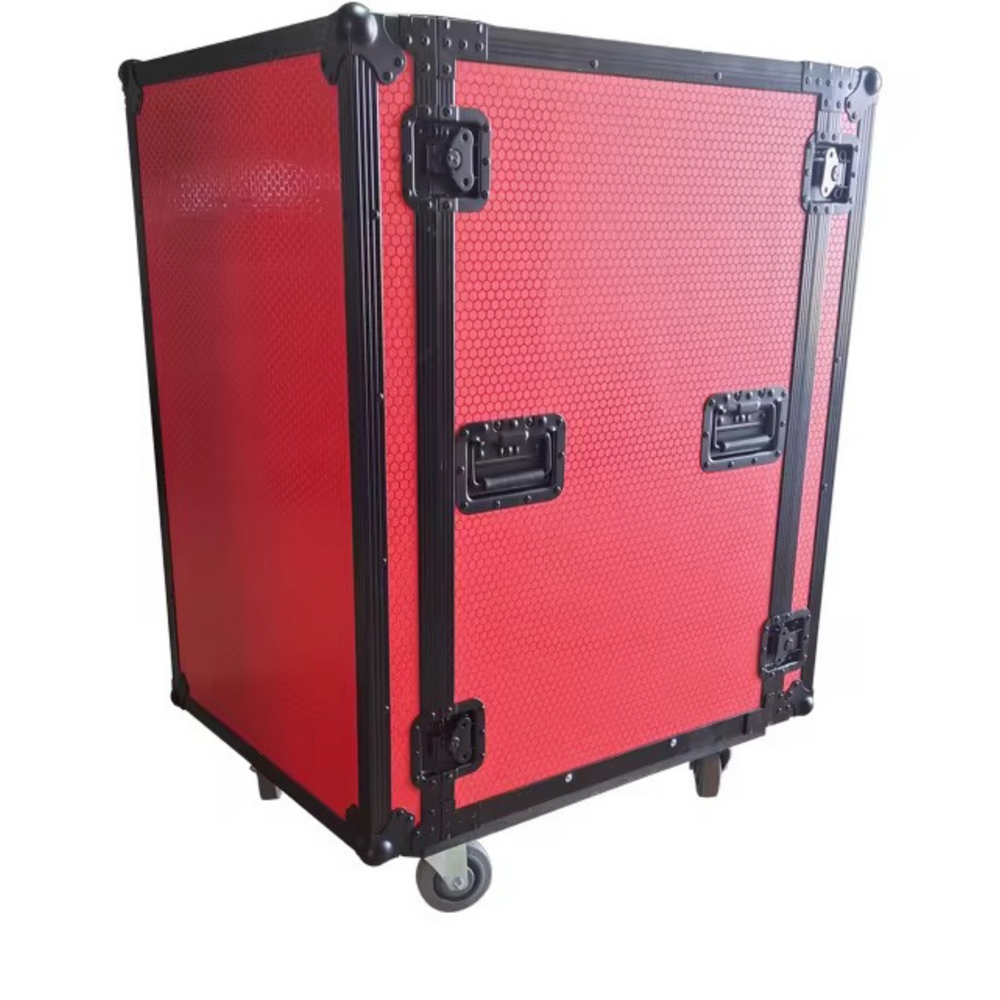16u Red Amplifier Rack 30inch Depth