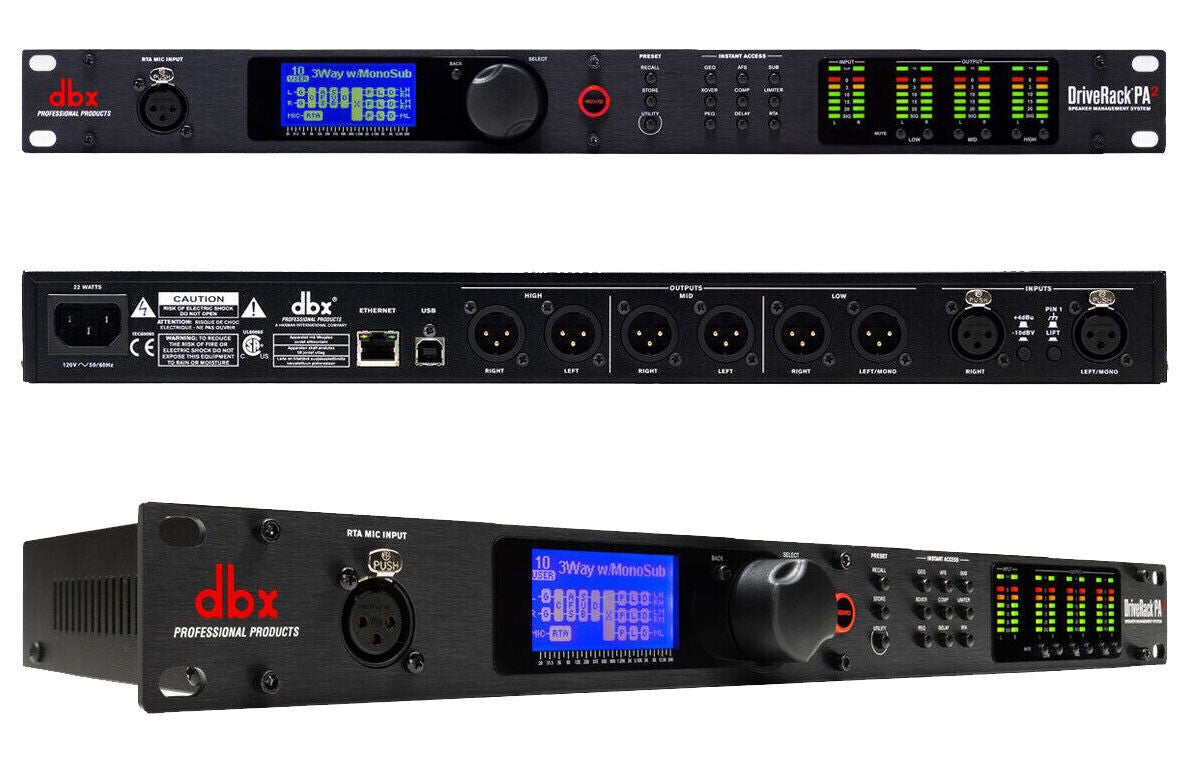 DriveRack PA2 – Five18 Audio