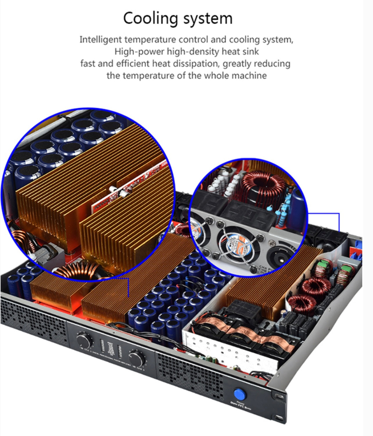 Five18 Audio Big Power Amplifier 19600watts at 2ohms