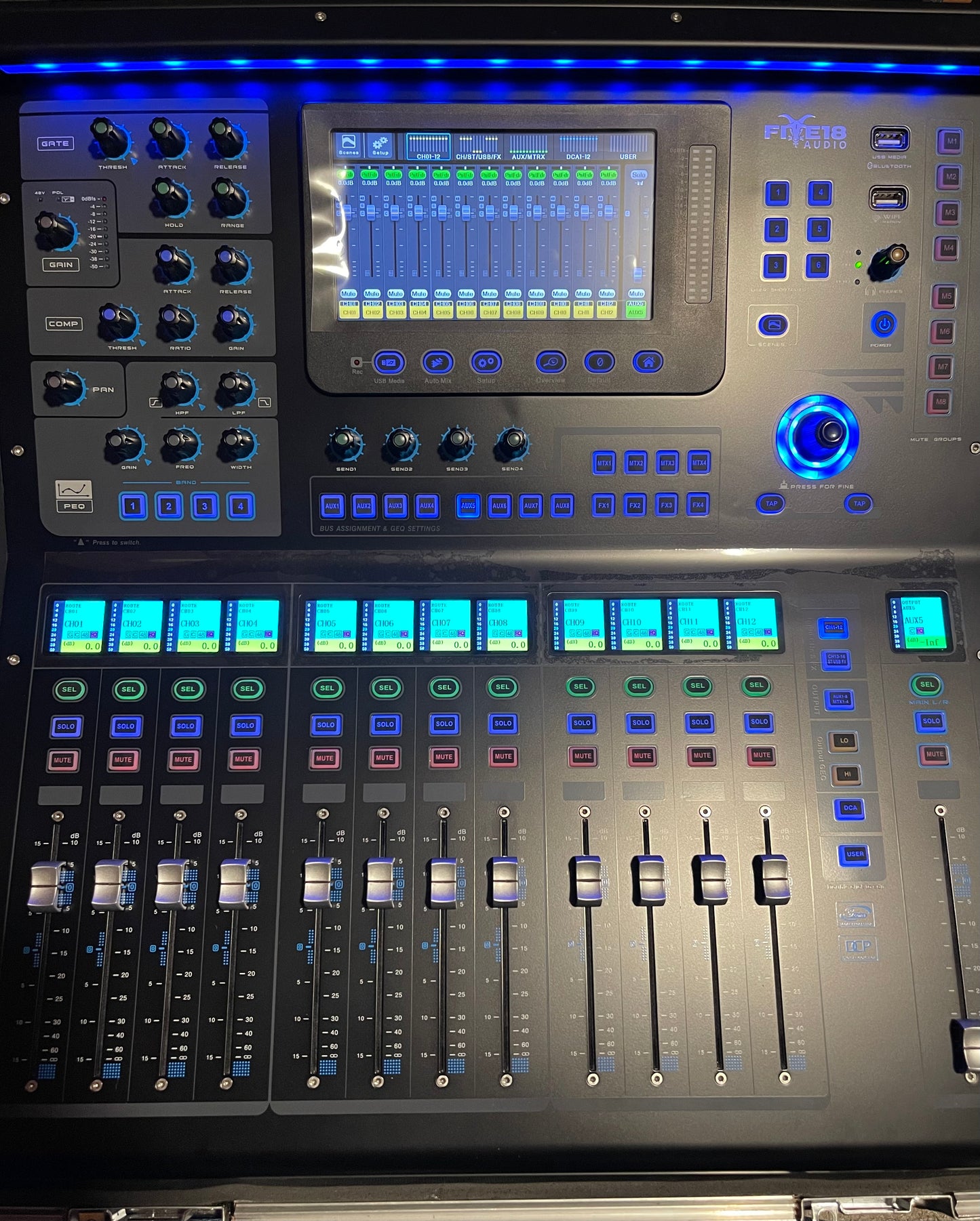 22 Channel Professional Digital Mixer