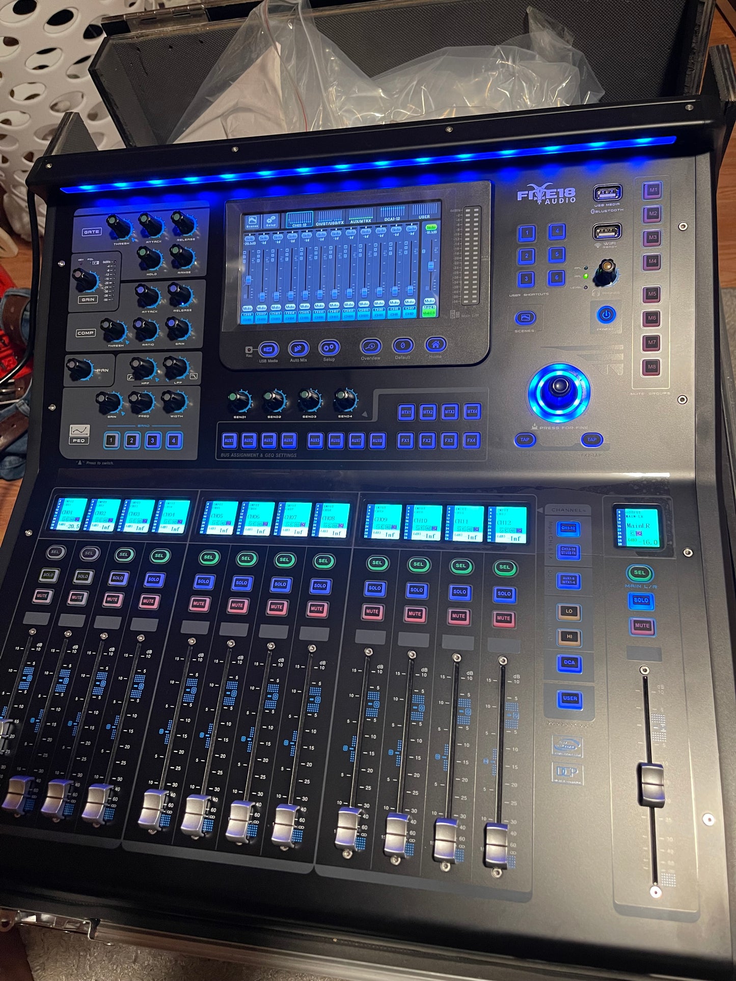 22 Channel Professional Digital Mixer