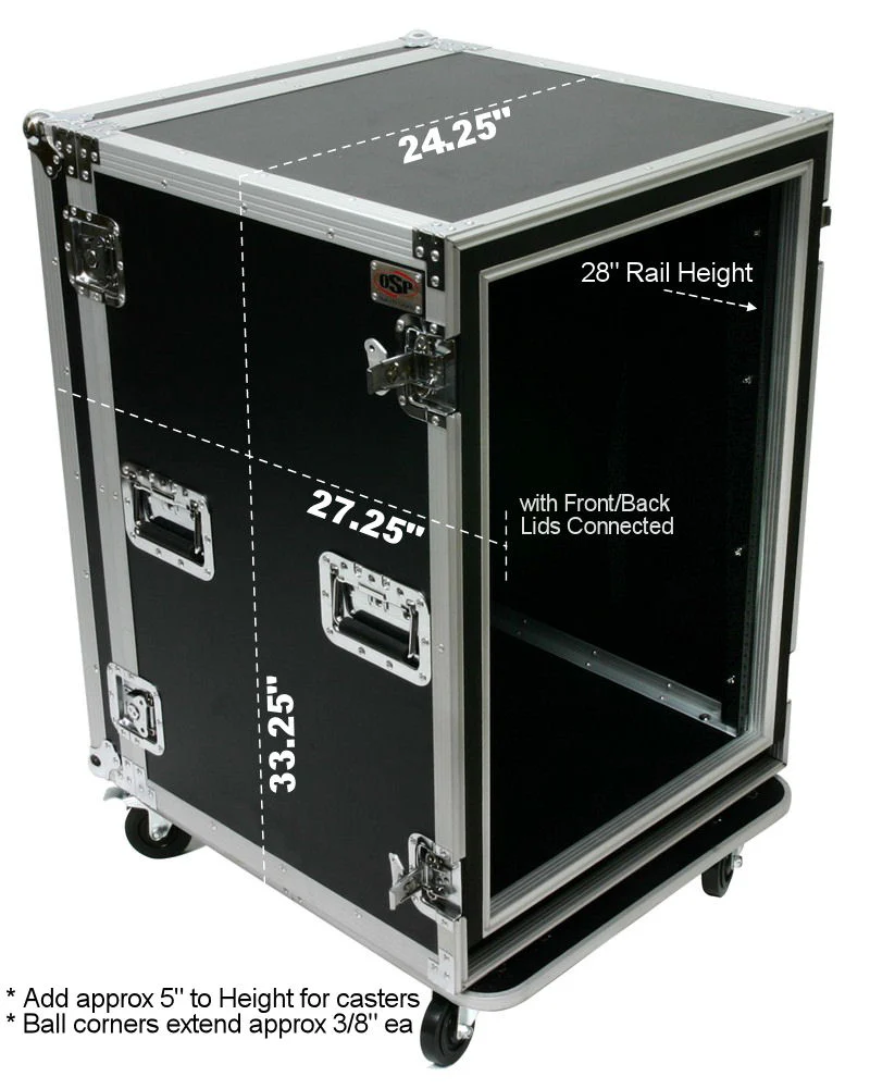 16U Shock amount Amplifier Rack