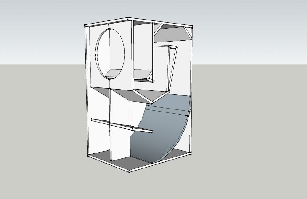 Super Scoop 18” Empty Cabinet