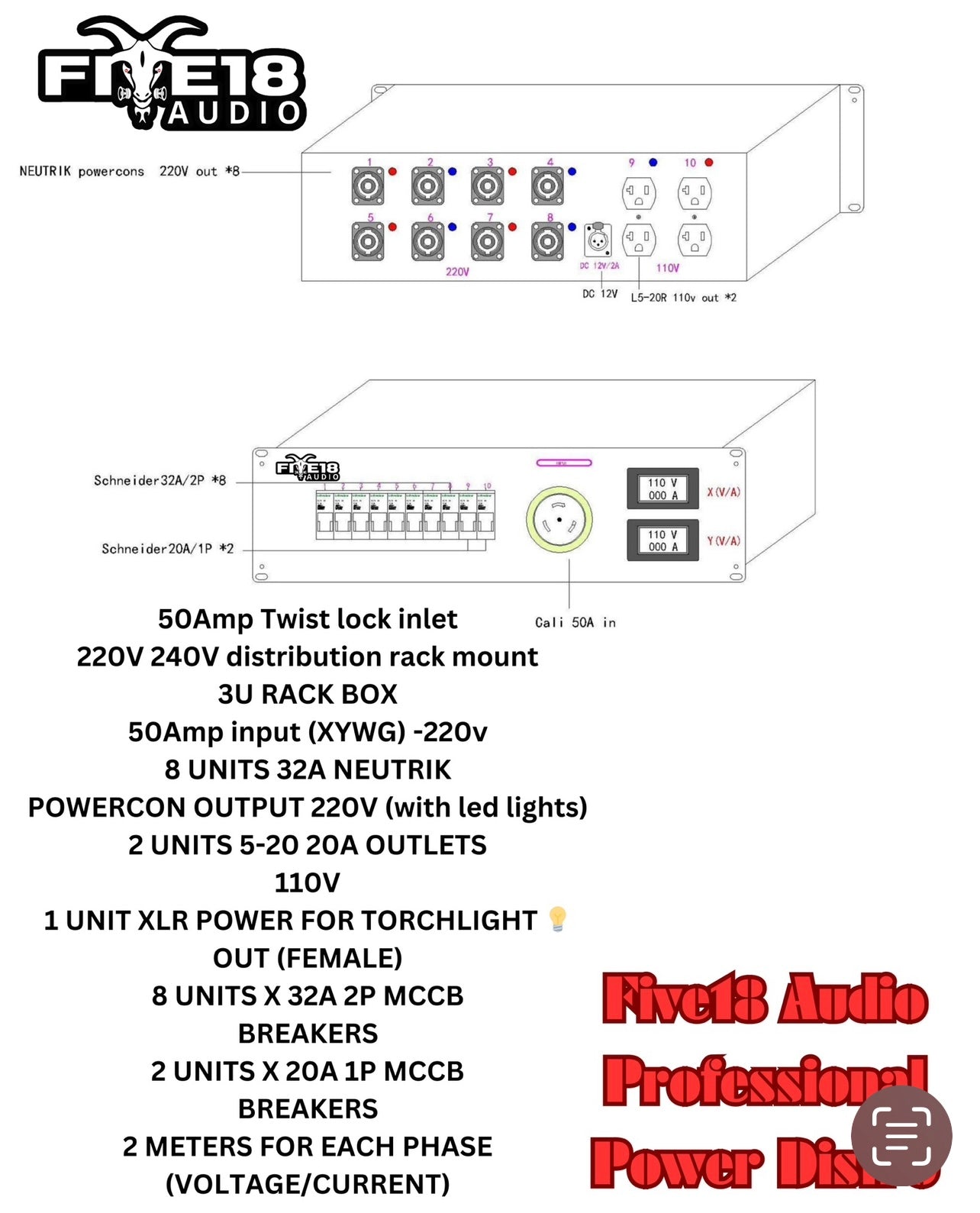 50amp Power Distro