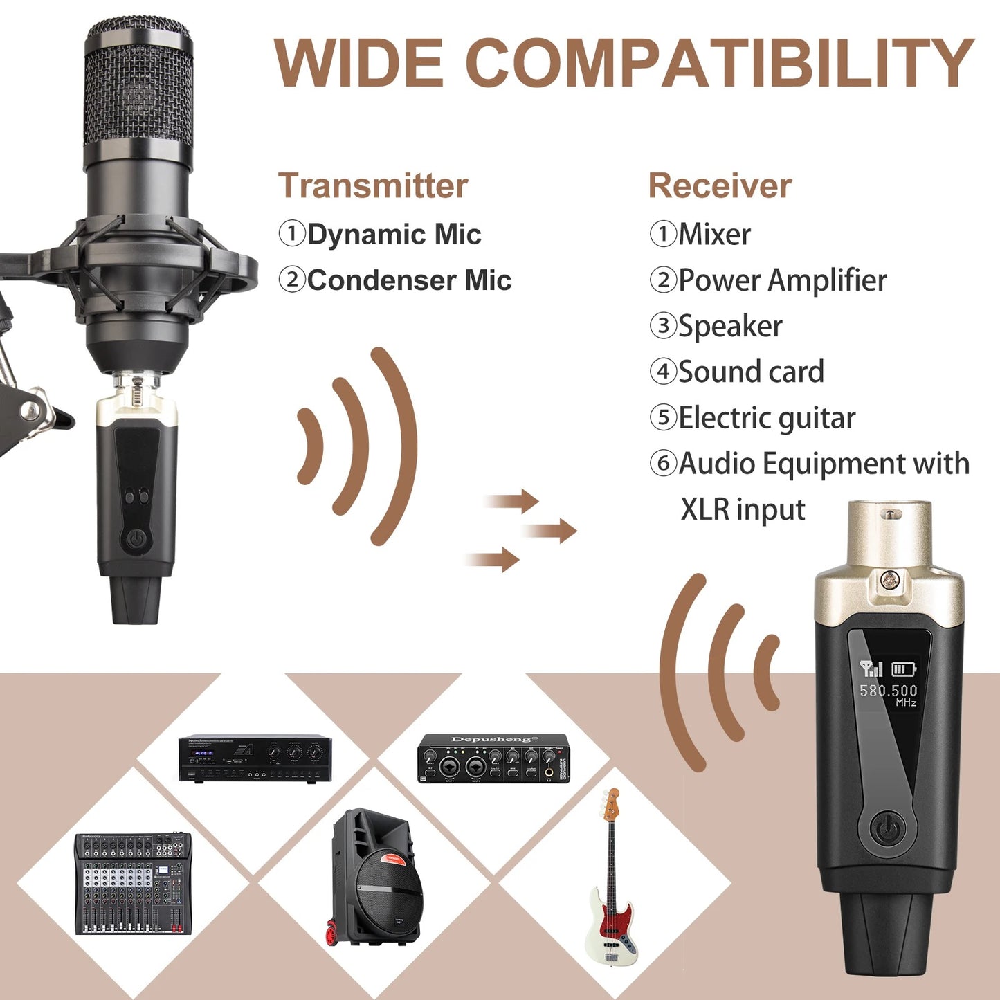 Five18 Audio Wireless XLR